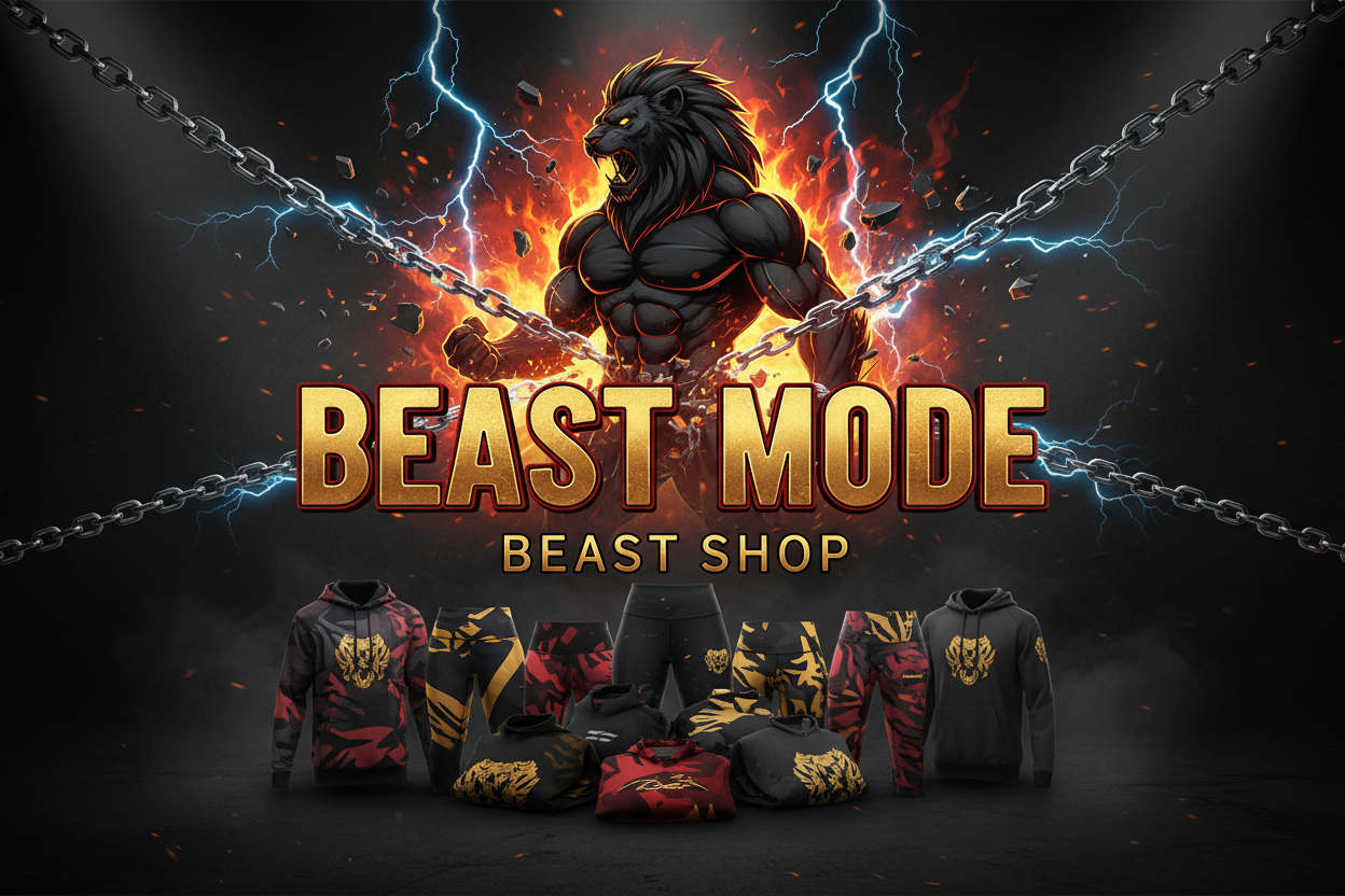 Beast shop motivation, clothing line